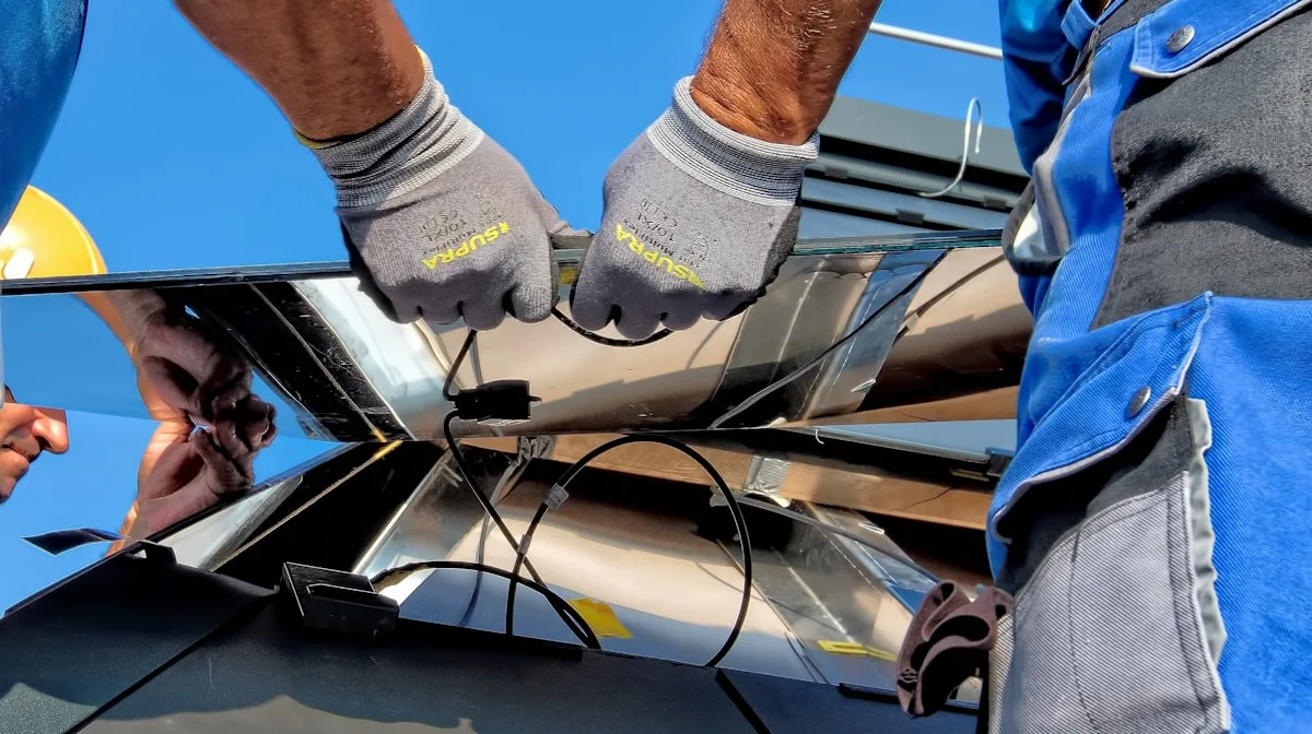 Système d'injection solaire connecté au réseau électrique ONEE au Maroc